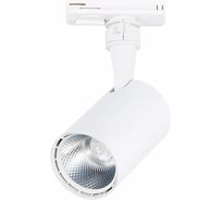 Трековый светильник ALMA LIGHT белый, матовый, led, 1x10w, 3000k, 900lm, l98xw59xh154, 100-240v, ALC00197WH-3000K-LED.1x10W