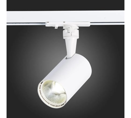 Трековый светильник ALMA LIGHT белый, матовый, led, 1x10w, 3000k, 900lm, l98xw59xh154, 100-240v, ALC00197WH-3000K-LED.1x10W