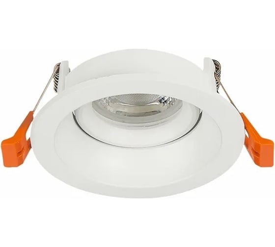 Встраиваемый светильник ALMA LIGHT белый, матовый, gu10, 1x50w, d94xh40, без лампы, ALD00132WH-CI-GU10.1x50W