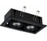 Встраиваемый светильник ALMA LIGHT черный, gu10, 2x50w, l245xw126xh70, без лампы, AL9013DW02BK 1