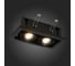 Встраиваемый светильник ALMA LIGHT черный, gu10, 2x50w, l245xw126xh70, без лампы, AL9013DW02BK 5