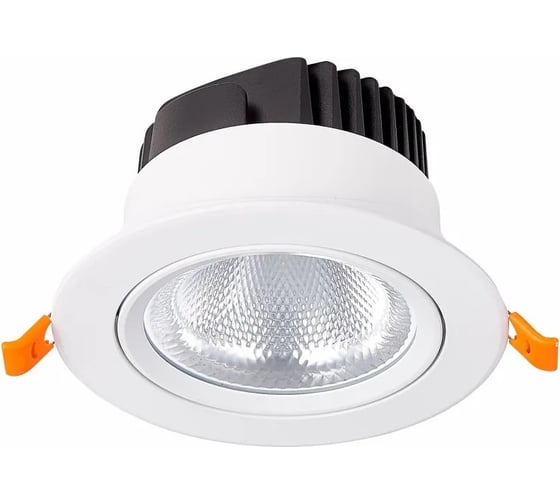 Встраиваемый светильник ALMA LIGHT белый, led, 1x15w, 3000k, 1125lm, d109xh65, AL9503DW15W-3K-36