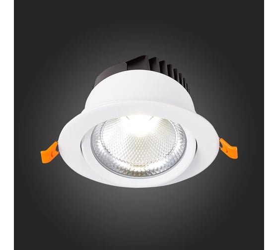 Встраиваемый светильник ALMA LIGHT белый, led, 1x15w, 3000k, 1125lm, d109xh65, AL9503DW15W-3K-36