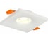 Встраиваемый светильник ALMA LIGHT белый, матовый, gu10, 1x50w, l94xw94xh27, без лампы, AL9009DW01WH-SQ 2