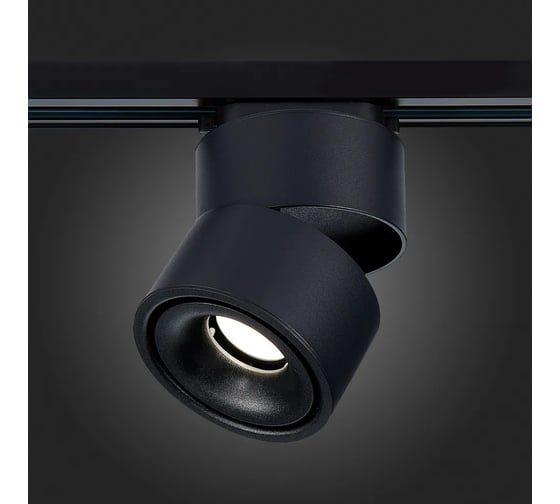 Трековый светильник ALMA LIGHT черный, led, 1x12w, 4000k, 1000lm, d100xh136, 170-240v, ALC00203BK-4000K-LED.1x12W
