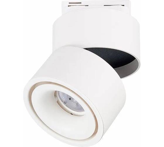 Трековый светильник ALMA LIGHT белый, матовый, led, 1x12w, 4000k, 1000lm, d100xh136, 170-240v, ALC00203WH-4000K-LED.1x12W 1