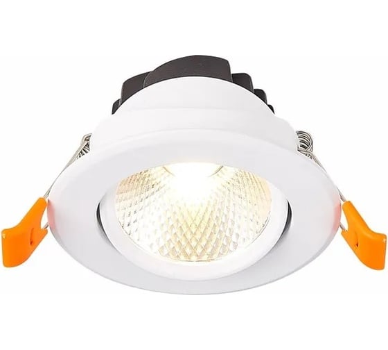 Встраиваемый светильник ALMA LIGHT белый, led, 1x8w, 3000k, 640lm, d86xh50, AL9503DW08W-3K-36