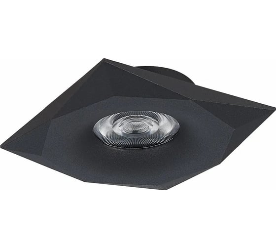 Встраиваемый светильник ALMA LIGHT матовый, черный, gu10, 1x50w, ALD00124BK-MK1-GU10.1x50W