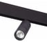 Магнитный трековый светильник ALMA LIGHT комплект 4 шт., черный, led, 1x12w, 3000k, 1020lm, l-xw44xh130, ALC00201BK-3000K-LED.1x12W_4 1