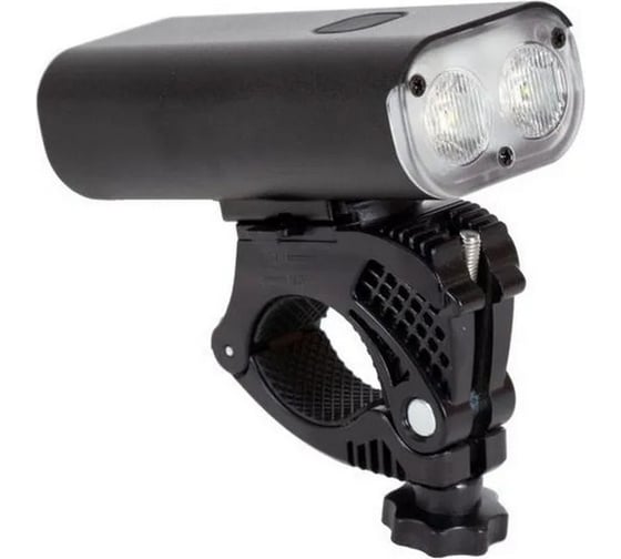 Передний фонарь STG BC-FL1675, 600 lm, 4400 mAh, USB, черный Х108399
