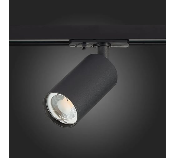 Трековый светильник ALMA LIGHT комплект 4 шт., черный, матовый, gu10, 1x50w, ip20, l100xw54xh142, без лампы, ALC00194BK-MK1-GU10.1x50W_4