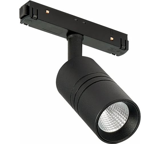 Магнитный трековый светильник ALMA LIGHT черный, led, 1x7w, 4000k, 595lm, l-xw44xh90, 48v, ALC00202BK-4000K-LED.1x7W 1