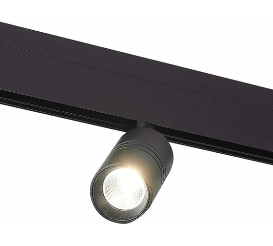 Магнитный трековый светильник ALMA LIGHT черный, led, 1x7w, 4000k, 595lm, l-xw44xh90, 48v, ALC00202BK-4000K-LED.1x7W