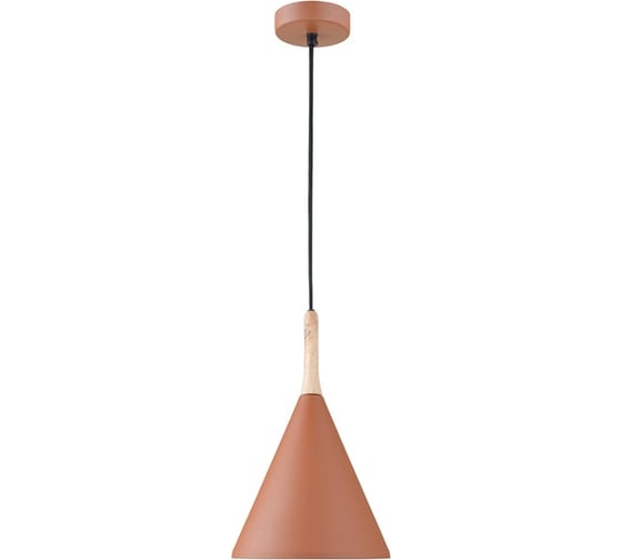 Подвесной светильник Bergenson Bjorn Mango Kart, Ø25x42 см, коричневый BB0000450 1