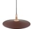 Подвесной светильник Bergenson Bjorn Mango Pyor, Ø40x13 см, вишневый BB0000451 2