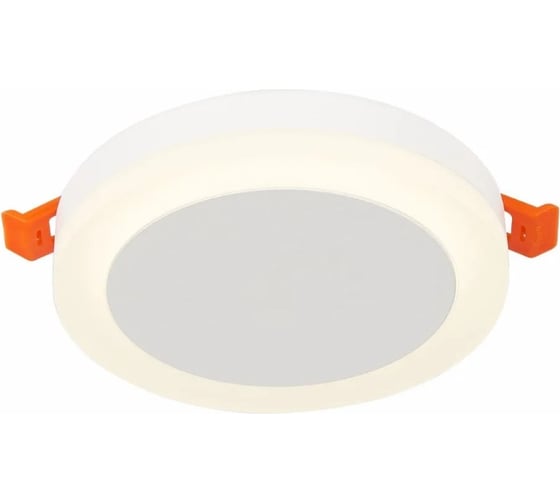Потолочный светильник ALMA LIGHT белый led 1x6w 4000k 468lm d110xh20, ALC00016WH-4000K-LED.1x6W