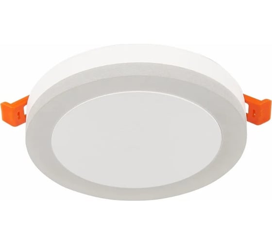 Потолочный светильник ALMA LIGHT белый led 1x6w 4000k 468lm d110xh20, ALC00016WH-4000K-LED.1x6W