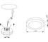 Потолочный светильник ALMA LIGHT белый led 1x6w 3000k 468lm d110xh20, ALC00015WH-3000K-LED.1x6W 7