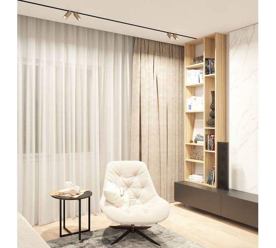 Трековый светильник DENKIRS Smart DK8012-BG