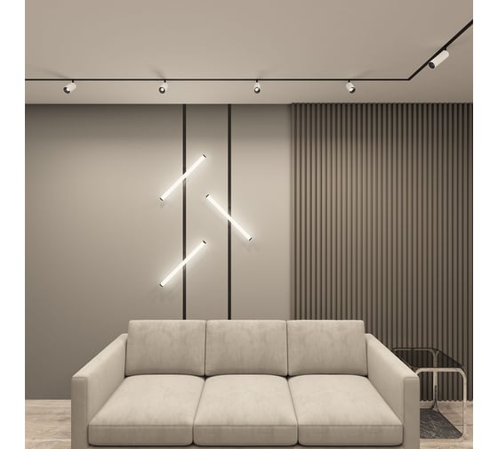 Трековый светильник DENKIRS SMART RAY DK8065-BK