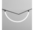Гибкий трековый светильник DENKIRS SMART RAY DK8060-BK 2