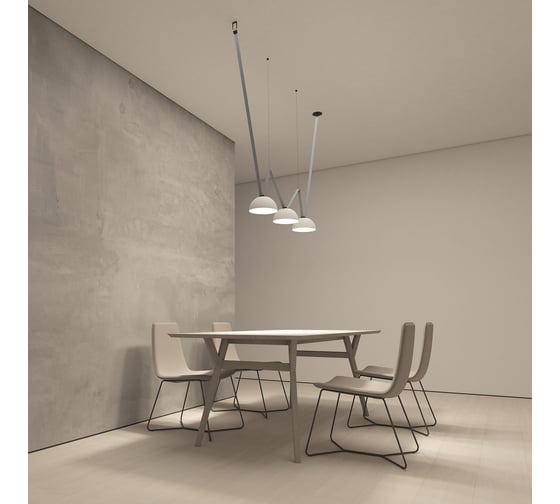 Трековый светильник DENKIRS BELTY FLOW DK5560-WH+BK