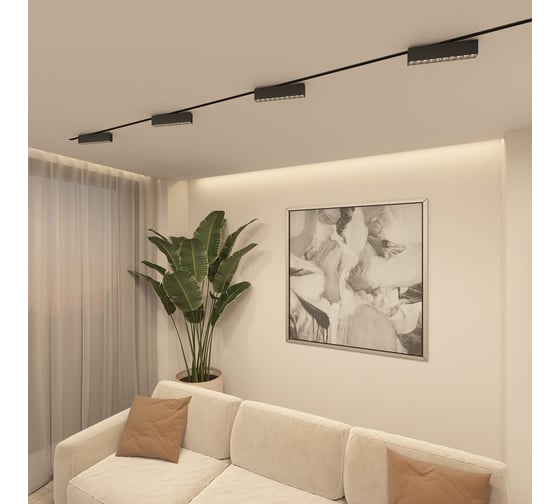 Трековый светильник DENKIRS Edder DK6444-BK