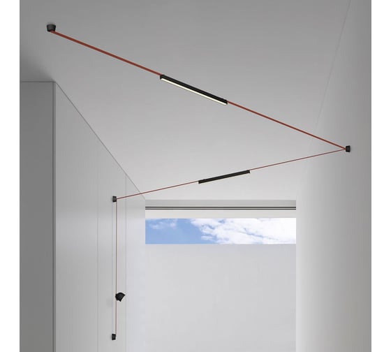 Трековый светильник DENKIRS BELTY LINEAR DK5576-BK