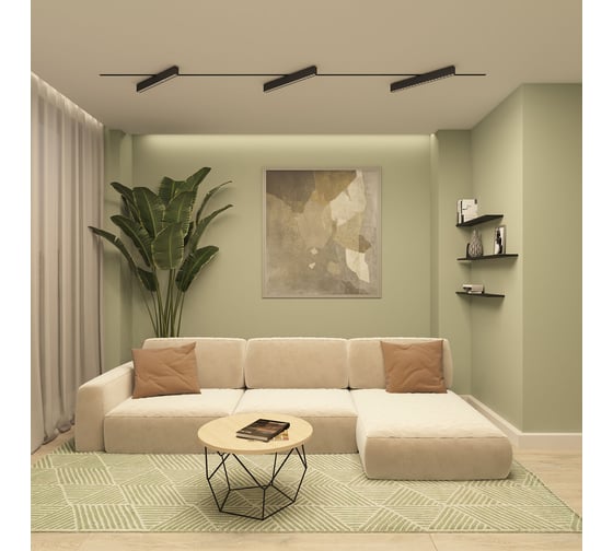 Трековый светильник DENKIRS Edder DK6644-BK