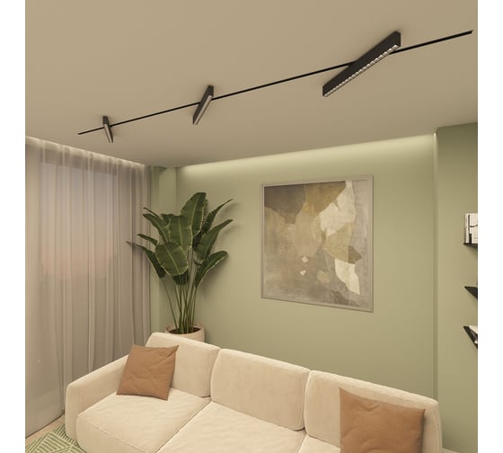 Трековый светильник DENKIRS Edder DK6644-BK