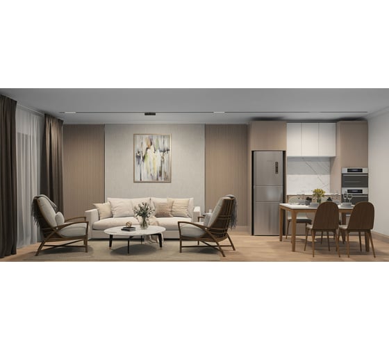 Трековый светильник DENKIRS Smart DK8001-BK