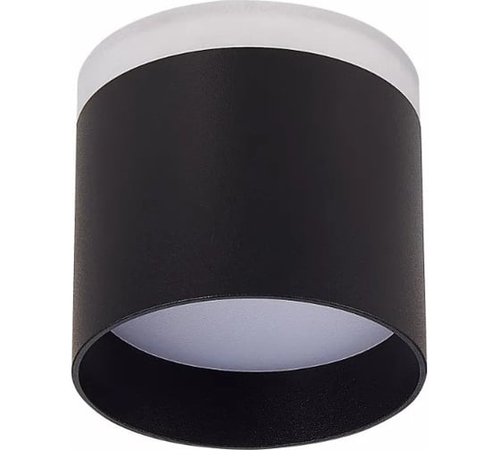Потолочный светильник ALMA LIGHT черный led 1x9w 4000k 702lm d79xh75, ALMA LIGHT ALC00036BK-4000K-LED.1x9W