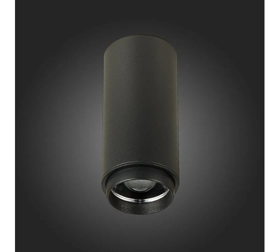 Потолочный светильник ALMA LIGHT zoom черный led 1x10w 4000k 1000lm d59xh130, ALC00070BK-4000K-LED.1x10W