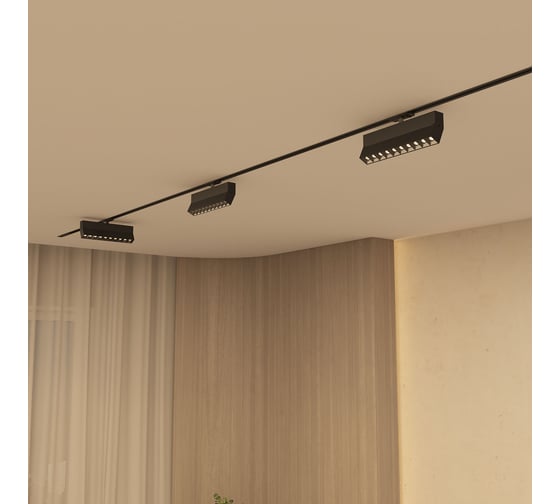Трековый светильник DENKIRS Edder DK6636-BK