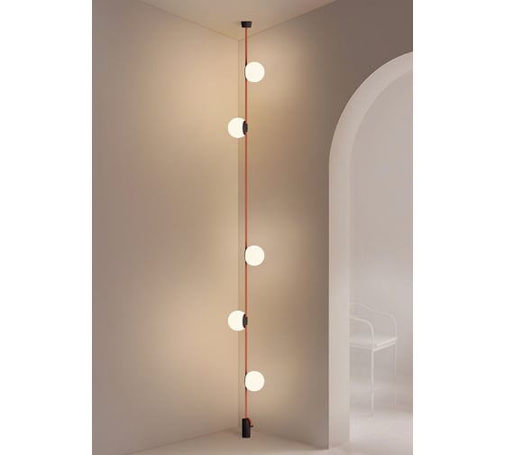 Трековый светильник DENKIRS BELTY ORB DK5550-BK