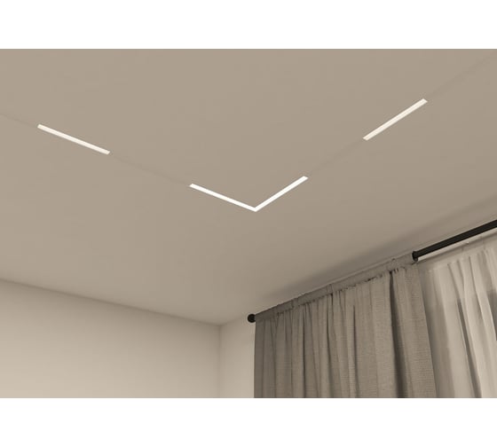 Угловой трековый светильник DENKIRS Smart DK8014-WH
