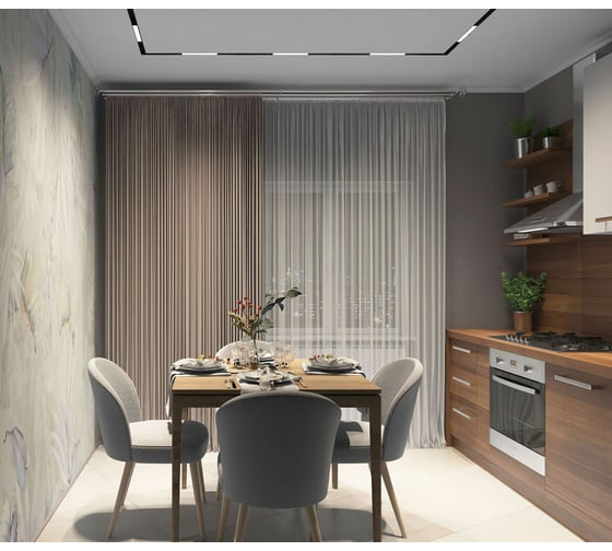Трековый светильник DENKIRS Smart DK8003-BK