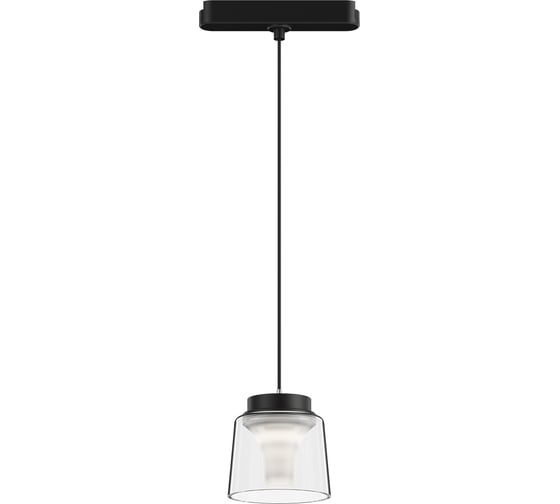 Подвесной трековый светильник DENKIRS AIR HANG DK5377-BK 1