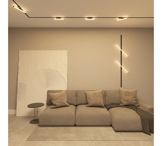 Трековый светильник DENKIRS Strom DK6438-BK