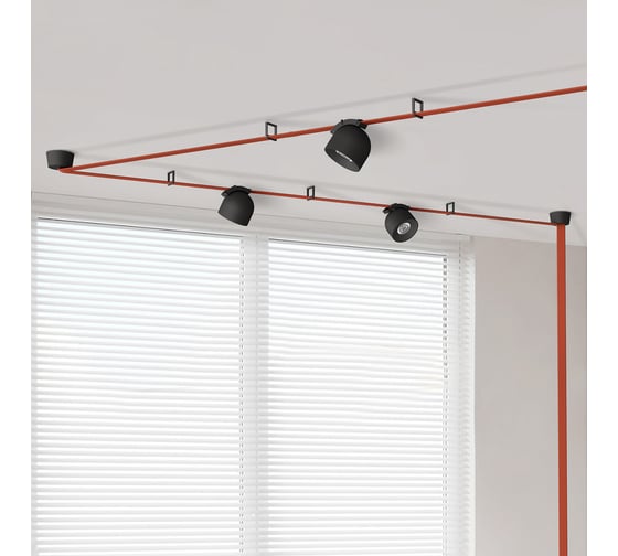 Трековый светильник DENKIRS BELTY SPOT DK5540-BK