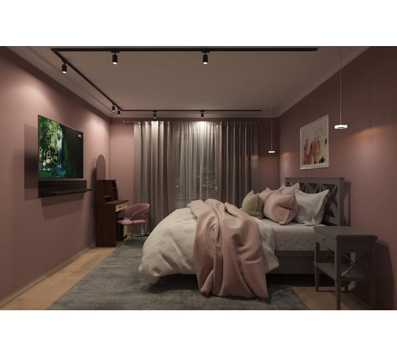 Трековый светильник DENKIRS DK6201-BK
