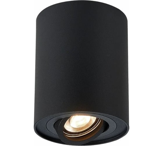 Потолочный светильник ALMA LIGHT черный, матовый gu10 1x50w, ALC00108BK-98-GU10.1x50W 1