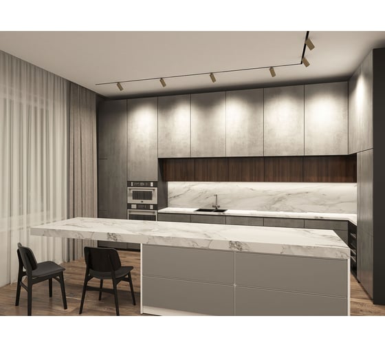 Трековый светильник DENKIRS Smart DK8020-BG