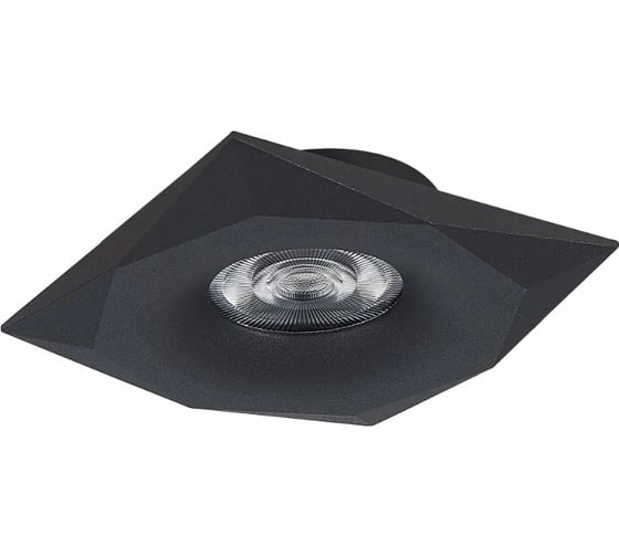 Встраиваемый светильник ALMA LIGHT черный, матовый gu10 1x50w l95xw95xh25, без лампы, AL9007DW01BK