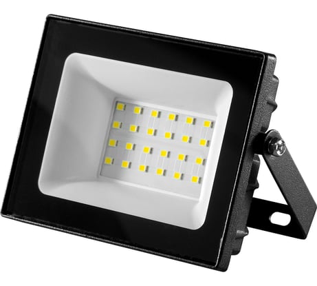 Светодиодный прожектор ELF LED, SMD, 30Вт, черный корпус, IP65, белый ELFLED-FL-30W-black-W