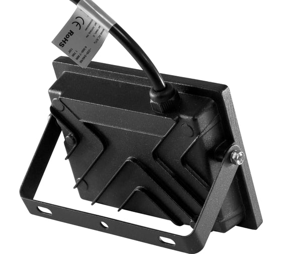 Светодиодный прожектор ELF LED, SMD, 30Вт, черный корпус, IP65, белый ELFLED-FL-30W-black-W