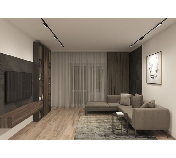 Трековый светильник DENKIRS Smart DK8009-BK