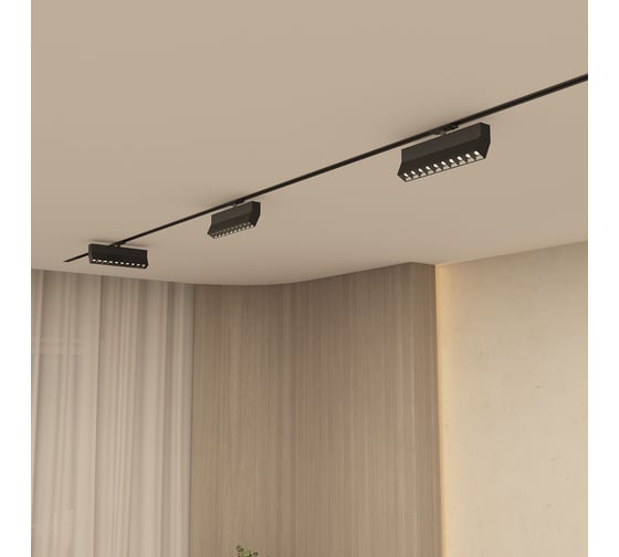 Трековый светильник DENKIRS Edder DK6646-BK