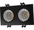 Встраиваемый светильник DENKIRS DK3072-BK+WH 1