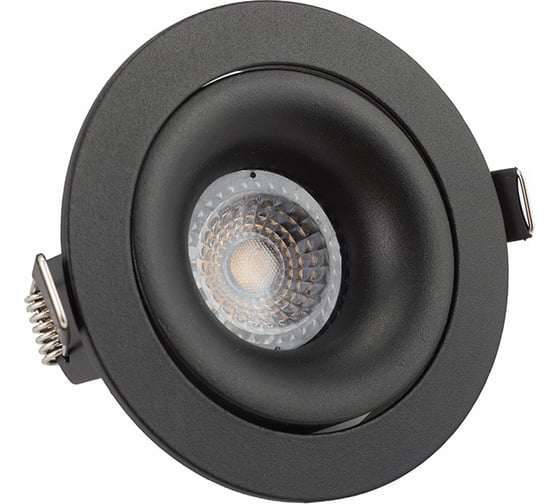 Встраиваемый светильник DENKIRS Roto DK2120-BK 1